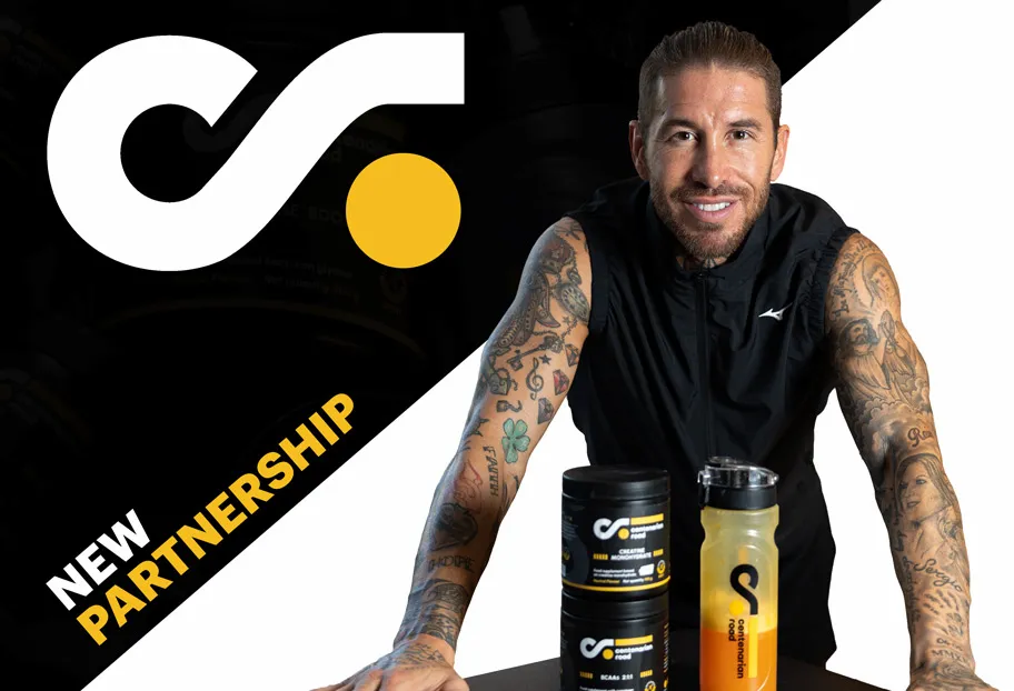 Sergio Ramos posa para la marca Centenarian Road