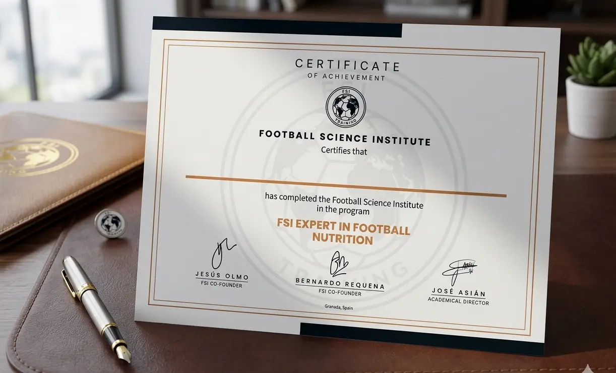 Ejemplo de diploma de FSI Training