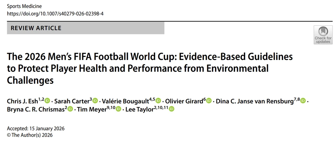 Artículo de Tim Meyer sobre la World Cup 2026